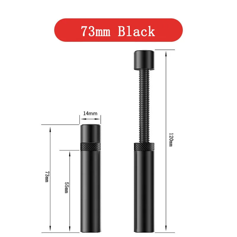 Magnetic GPU Anti-Sag Stand – Telescopic Aluminum Support Peaceful Pleasures Health and Wellness Black73MM