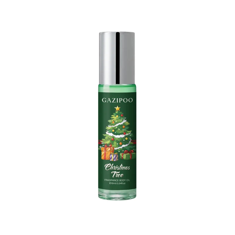 Christmas Holiday Perfume Christmas Tree Pineapple Gingerbread Long-lasting Fragrance Floral Fruity Gift Set Pheromone Perfume Peaceful Pleasures Health and Wellness Green 10ml