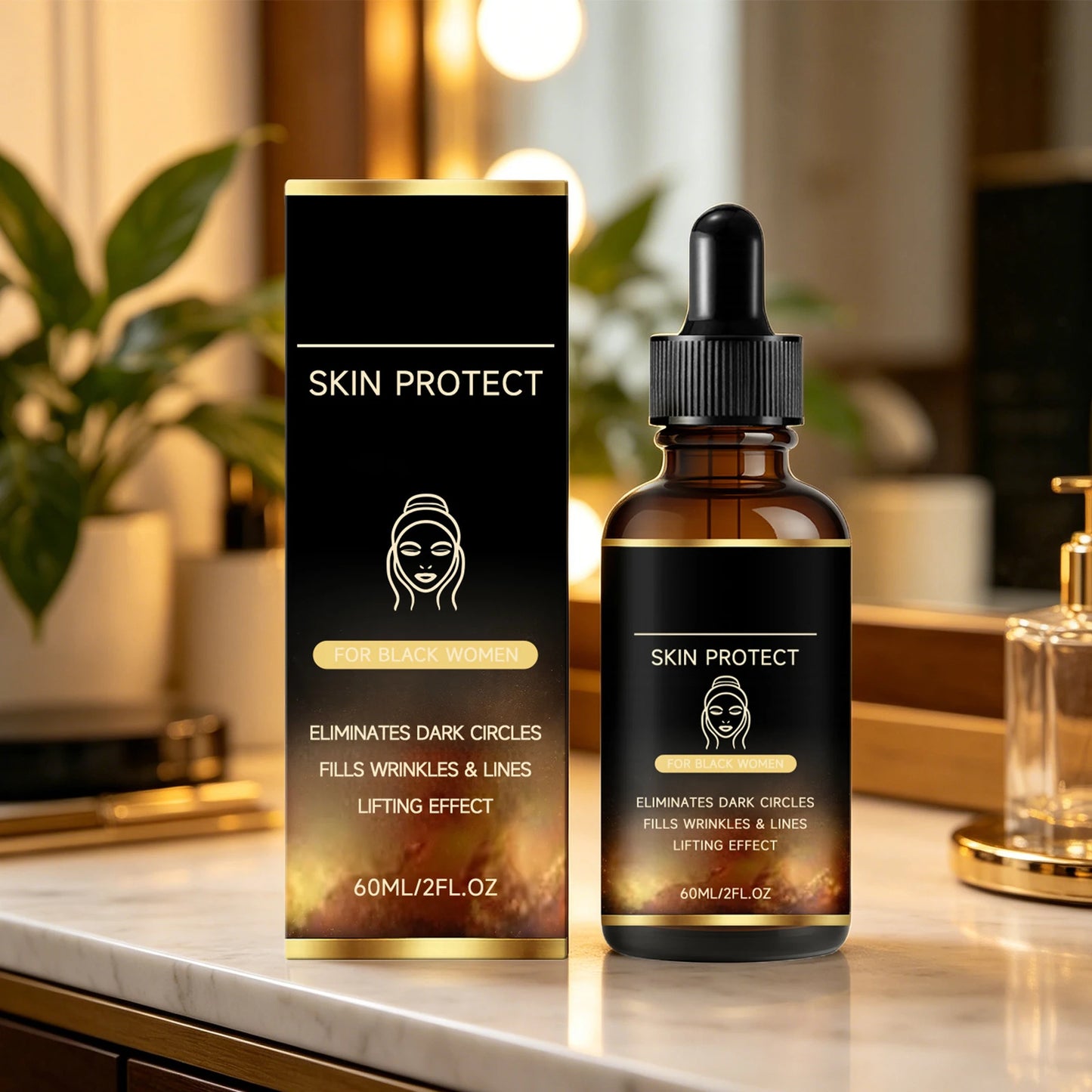Fade Fine Lines Face Serum Firming Lifting Dark Circle Eliminating Brightening Skin Tone Moisturizing Hydrating Dull Skin Care Peaceful Pleasures Health and Wellness