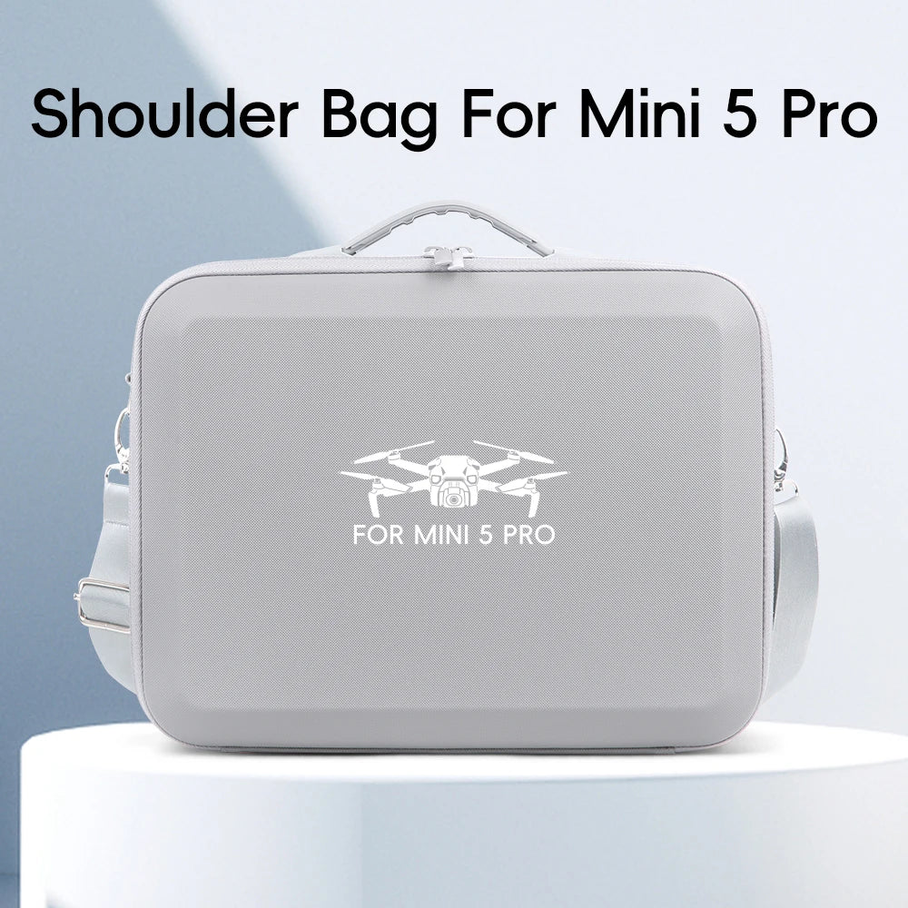 DJI Mini 5 Pro Large PU Storage Travel Bag | RC2 & RC N3