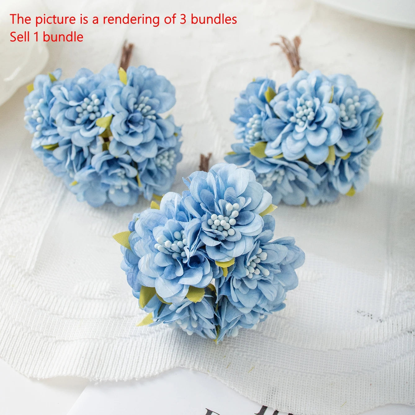Artificial Silk Mini Rose Bouquets | Wedding & Home Décor
