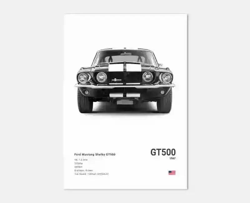 Luxury Supercar Canvas Print Aesthetic MK RS GT GTR SUV Photography Poster Ideal Wall Decor for Home Peaceful Pleasures Health and Wellness