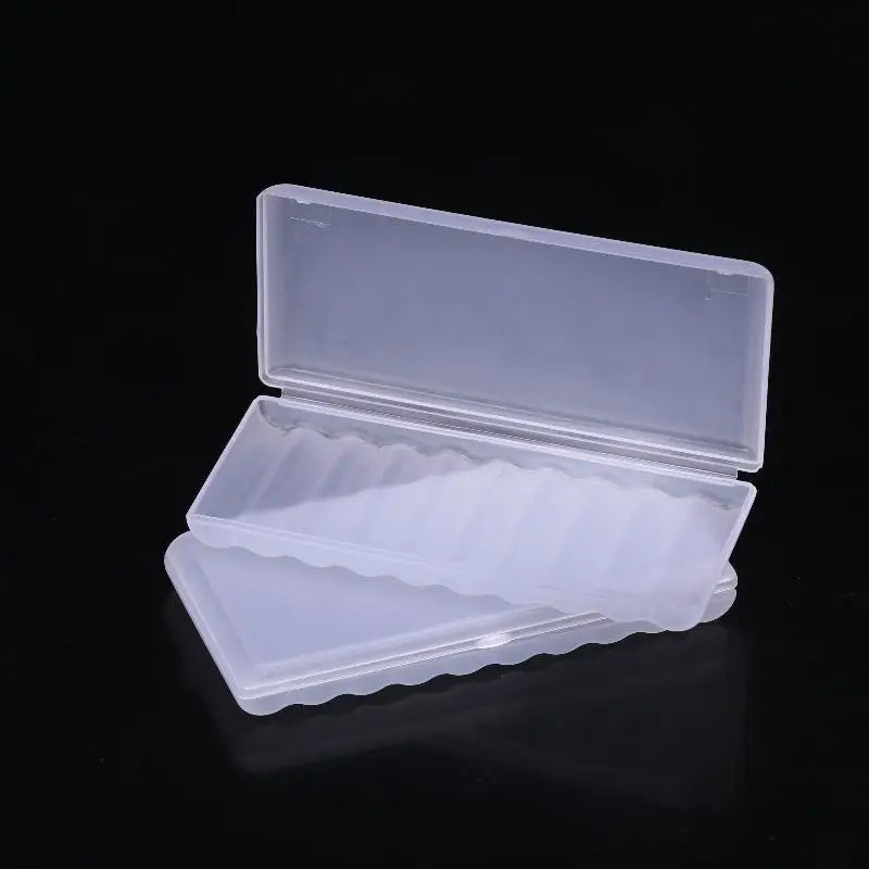 107*50*13mm Hard Container Holder Case 10 Slot Battery Storage Box For AAA Plastic Battery Organizer Accessories Peaceful Pleasures Health and Wellness