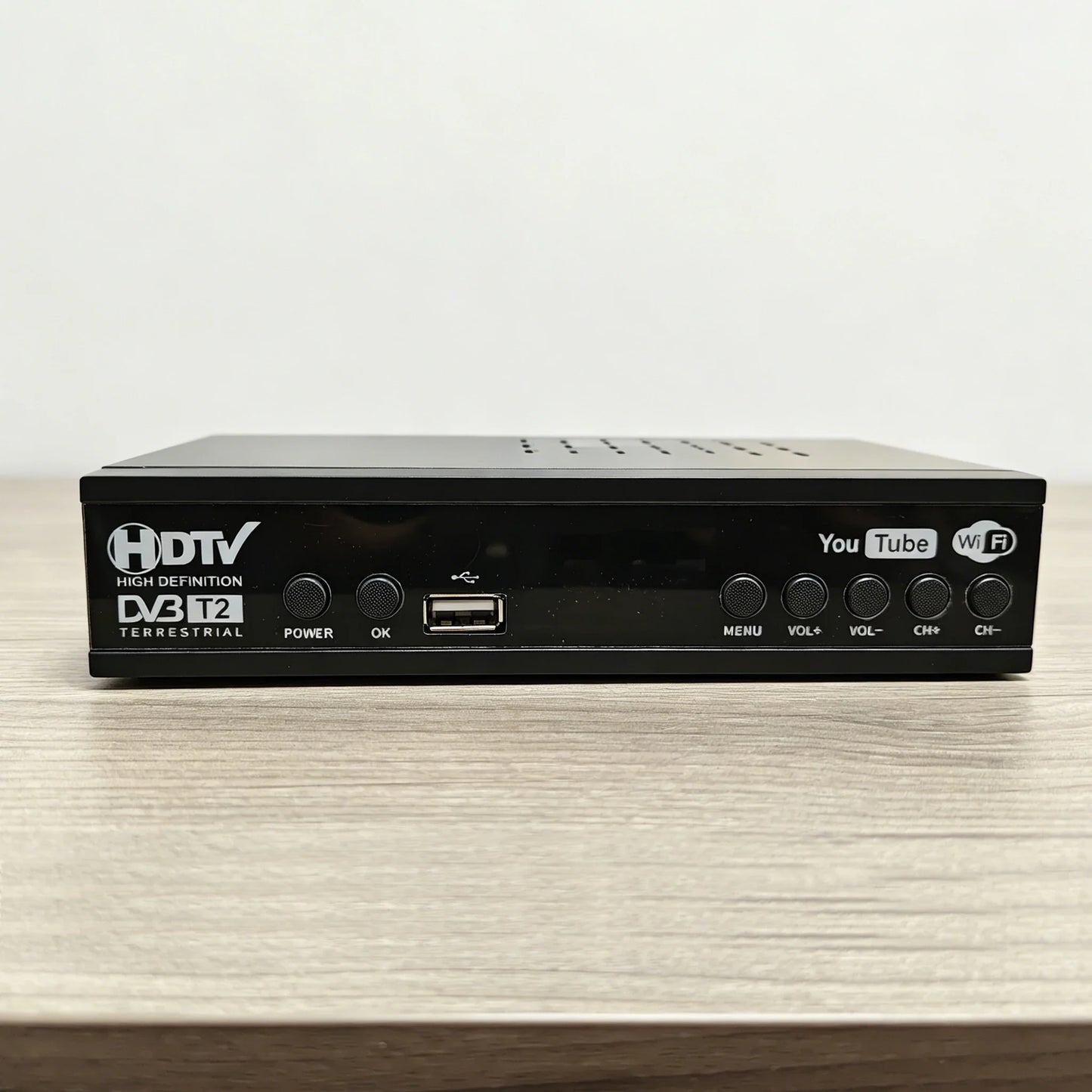 DVB-T2 Digital TV Set-Top Box – PVR, Android TV, 8GB
