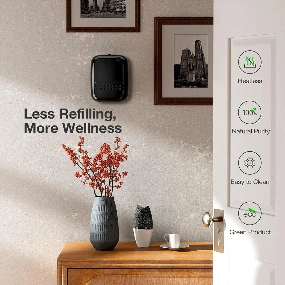 NAMSTE Bluetooth Waterless Oil Diffuser – 2,000 Sq Ft Peaceful Pleasures Health and Wellness