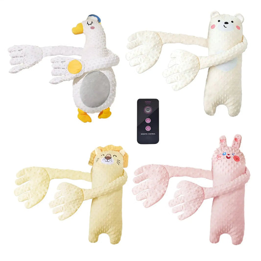 Electric Baby Patting Pillow | Bear Plush Sleep Soother Toy Baby Sleep Soother Peaceful Pleasures Health and Wellness