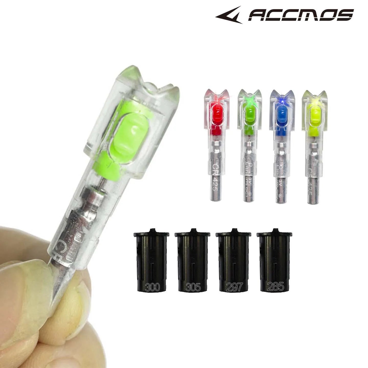 Crossbow Lighted Nock Lights Up LED Arrow Bolts 285 297 300 305