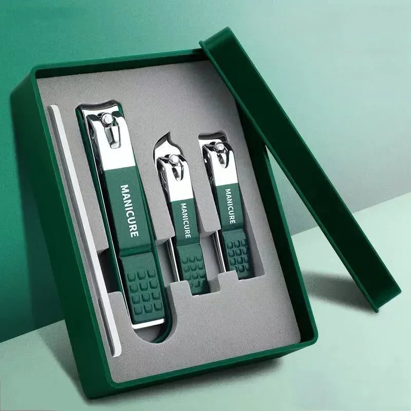 Nail Clipper Set HighGrade Household Nail Clippers Men And Women Universal Pedicure Tools Simple Portable Nail Tools Peaceful Pleasures Health and Wellness C521-style A B C