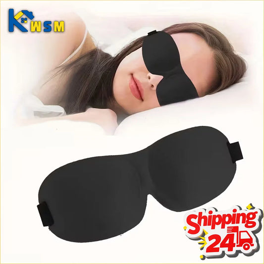 3D Contour Sleep Mask – Memory Foam, Blackout & Adjustable Strap Sleep Eye Mask Oasis Select