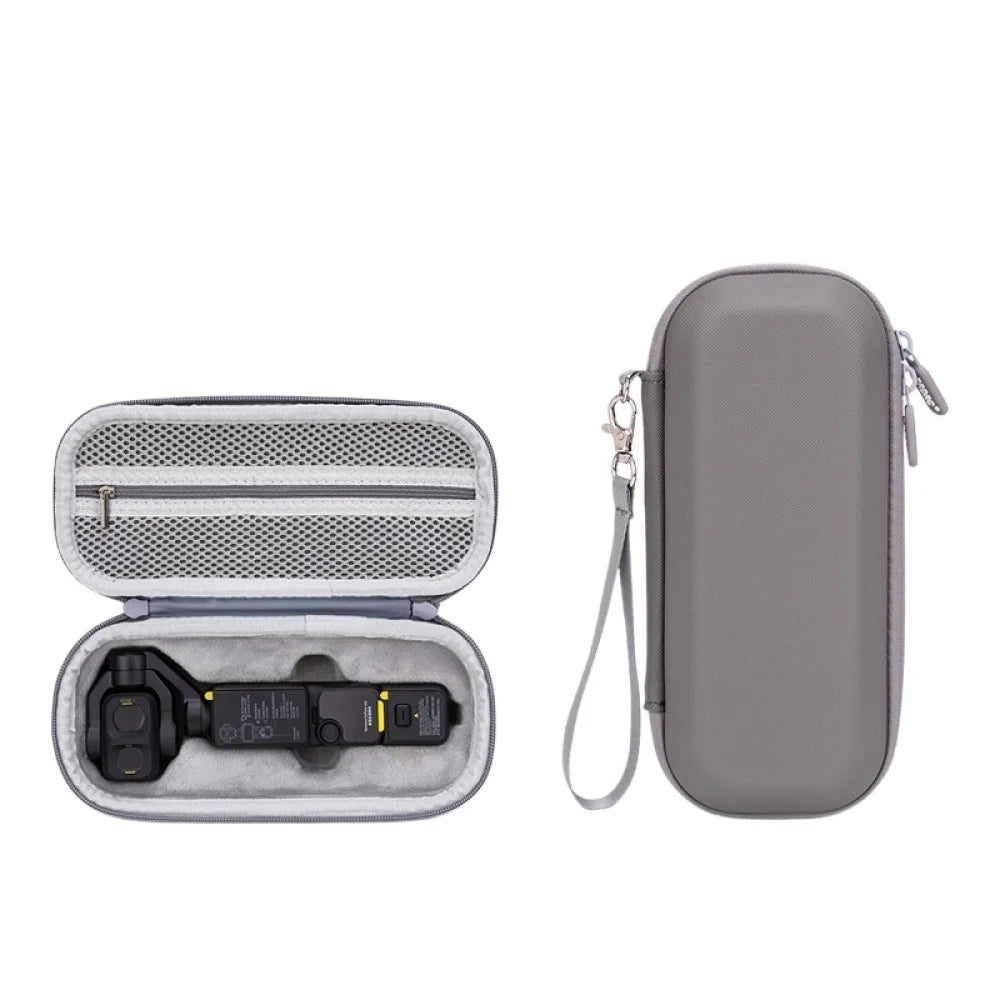 PU Storage Case For DJI Pocket 4Pro Shock-Resistant And Drop-Proof Travel Case Mesh Pocket Is For Storing Small Accessories Peaceful Pleasures Health and Wellness