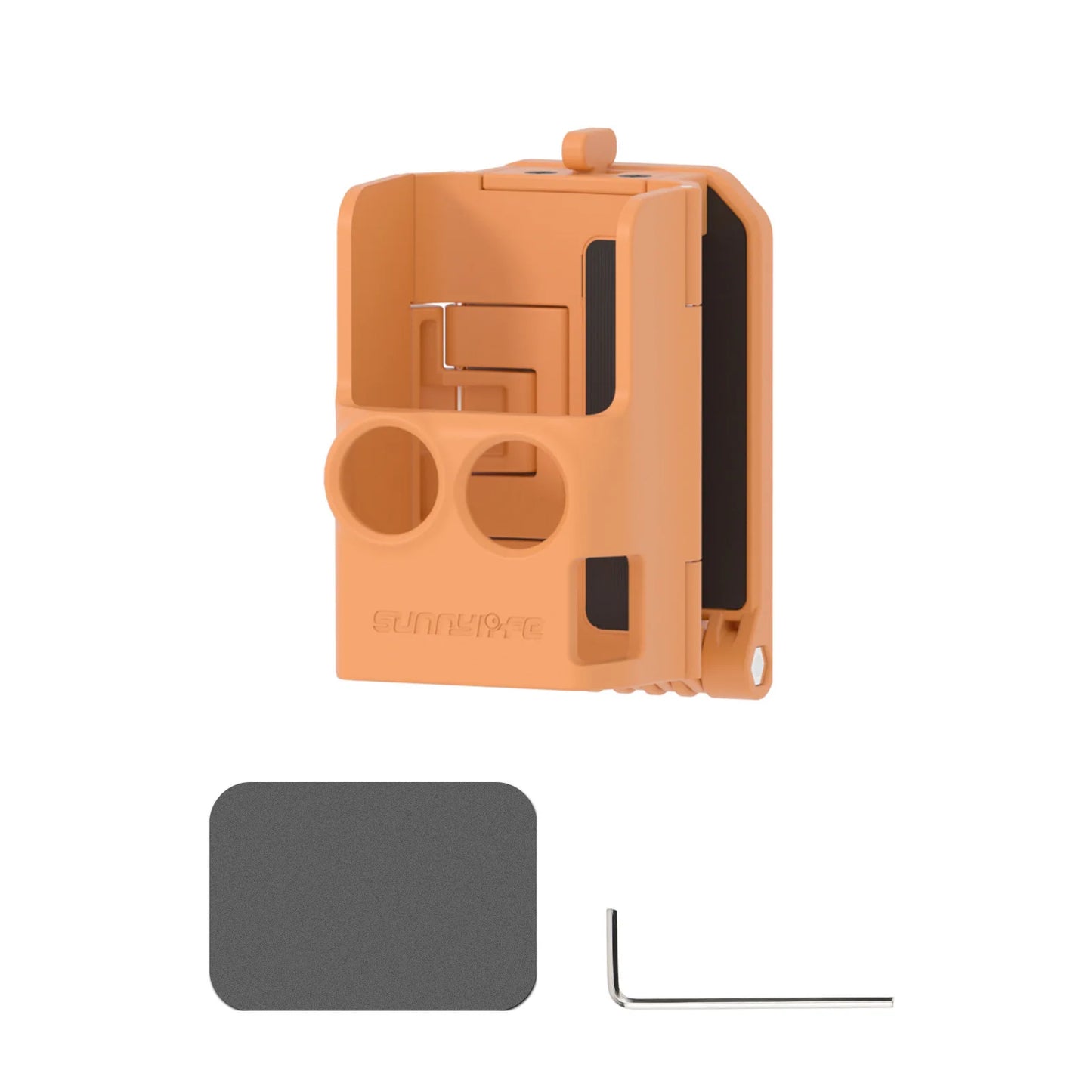 Magnetic Mount for DJI OSMO POCKET 3 Clip Holder Mount Cycling/V-log/Tabletop Action for DJI Pocket 3 Camera Accessories Peaceful Pleasures Health and Wellness Orange