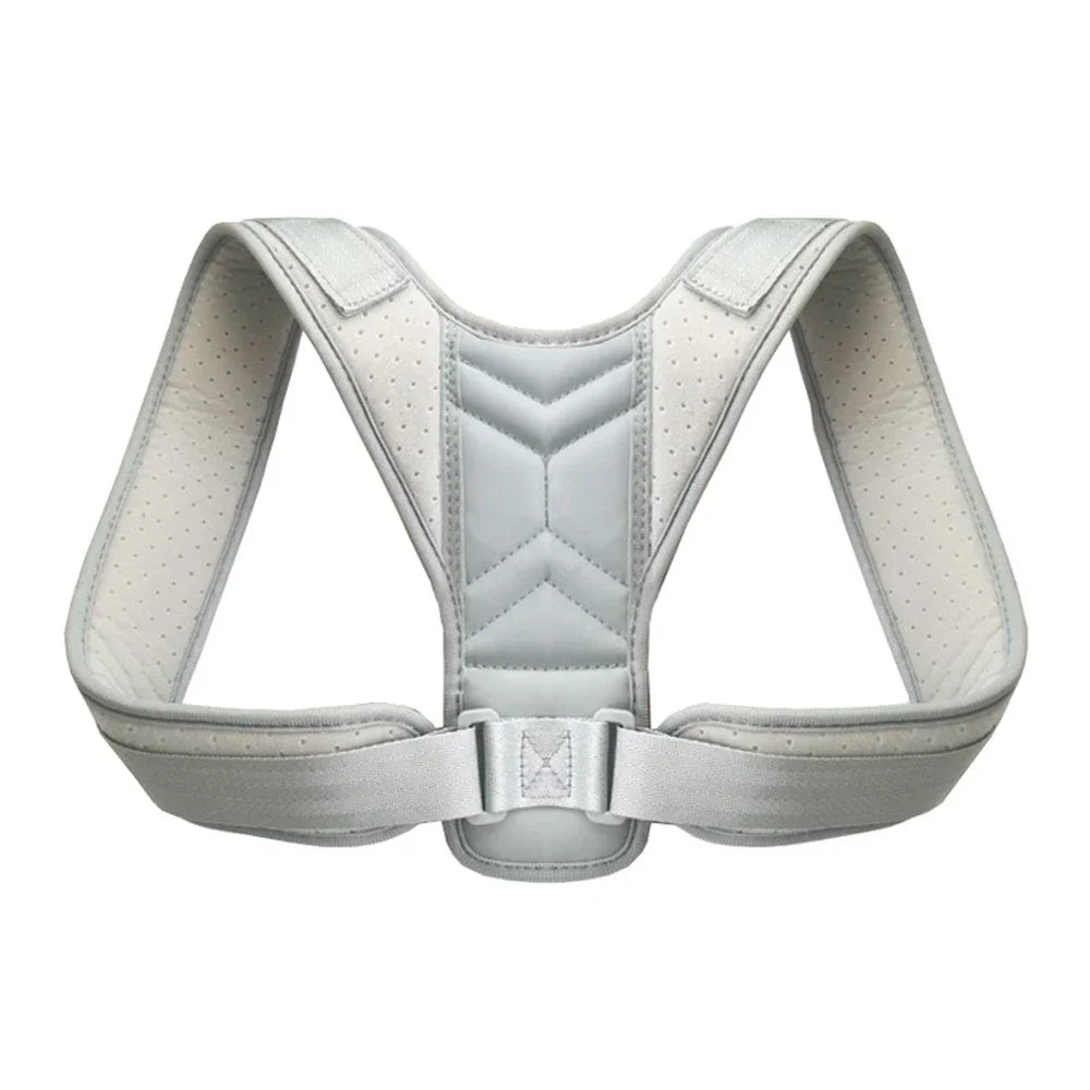WEFITON Posture Corrector Belt – Back Brace for Men & Women Posture Corrector Brace Peaceful Pleasures Health and Wellness Gray XXL