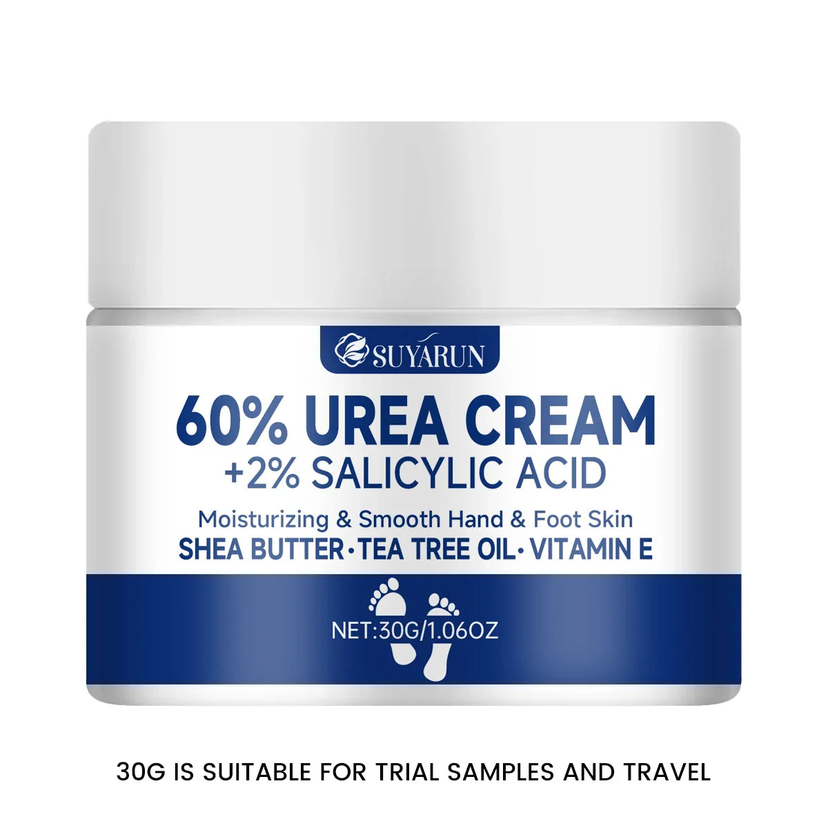 SUYARUN 60% Urea Foot Cream – Cracked Heels & Dry Skin