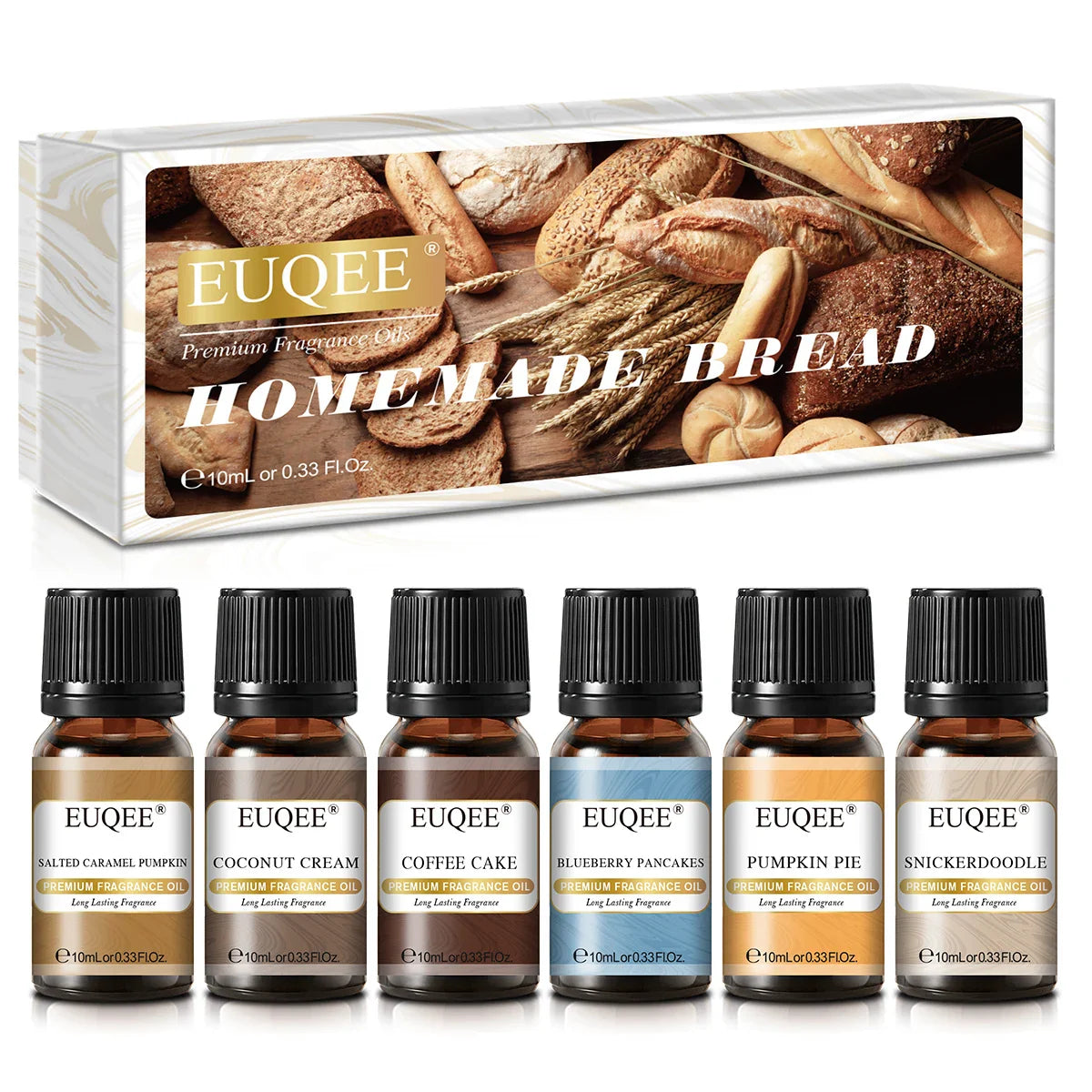 EUQEE 10ml Fragrance Oil – Reed Diffuser, Candle & Aromatherapy