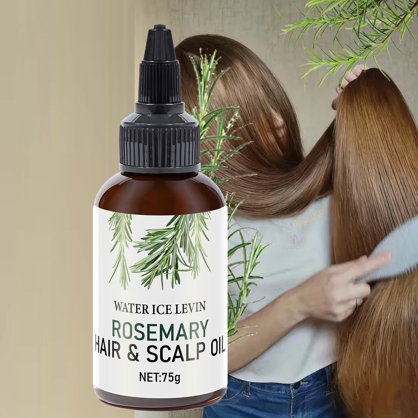Biotin & Keratin Hair Scalp Oil with Rosemary – All Hair Types