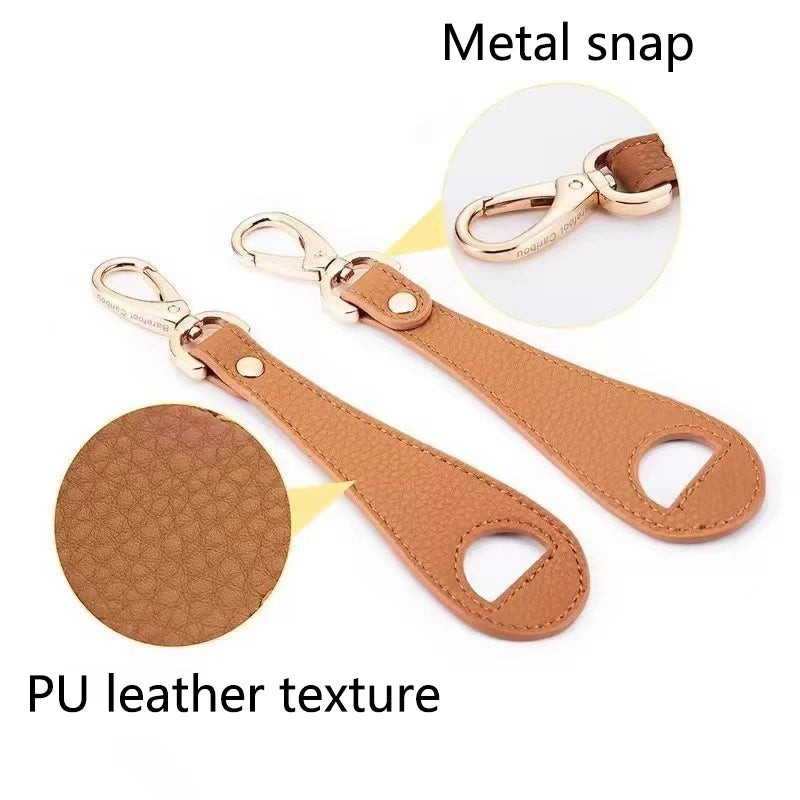 5 Pcs Outdoor Travel Hat Clip Hook Silk Scarf Buckle PU Leather Handbag Hat Clip Summer Sun Hat Storage Hanging Buckle Clip Peaceful Pleasures Health and Wellness