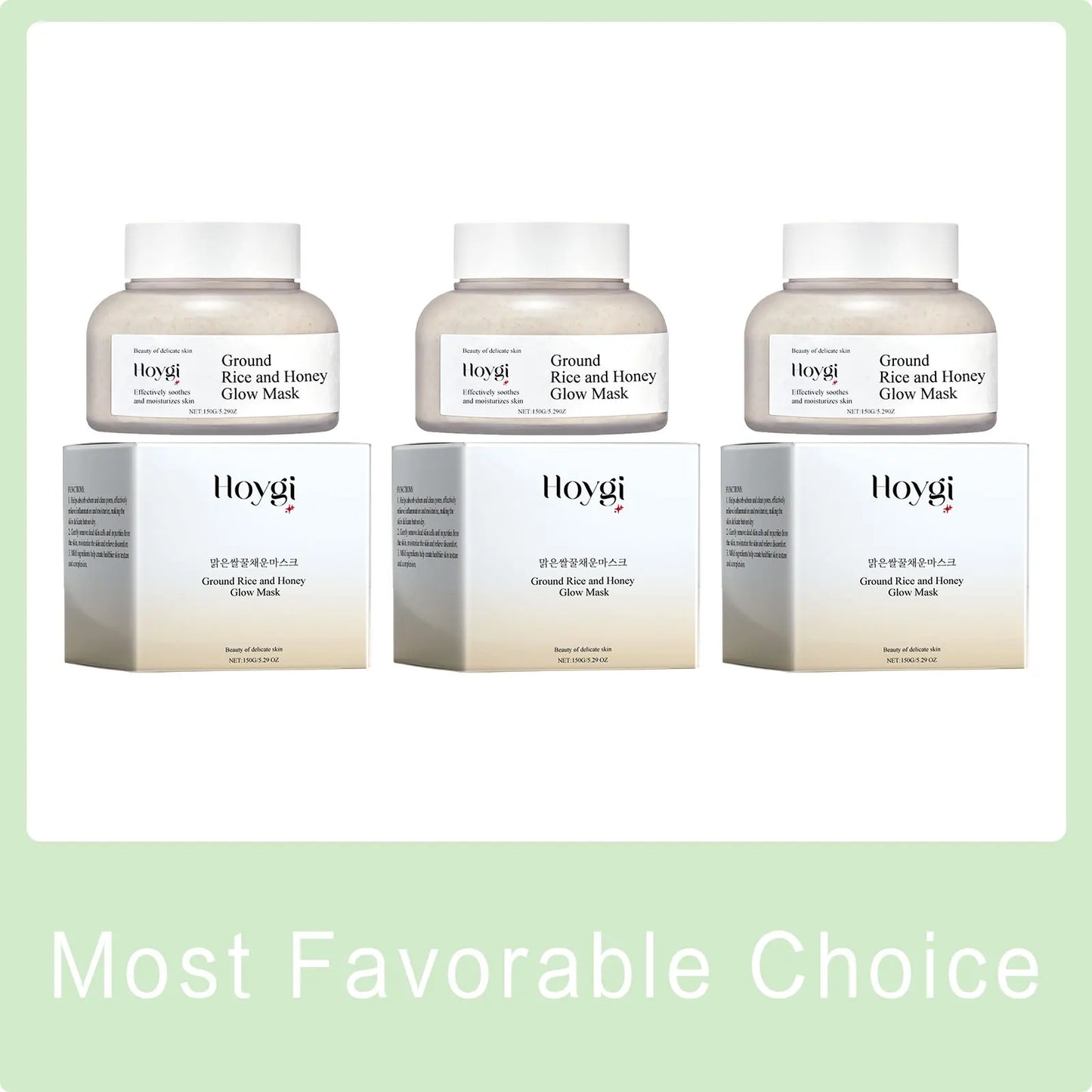 Rice Raw Pulp Mask Replenishment Moisturizing Fade Dark Spot Repair Sensitive Skin Shrink Pore Hydrating Mask Korean Skin Care Peaceful Pleasures Health and Wellness 3pcs