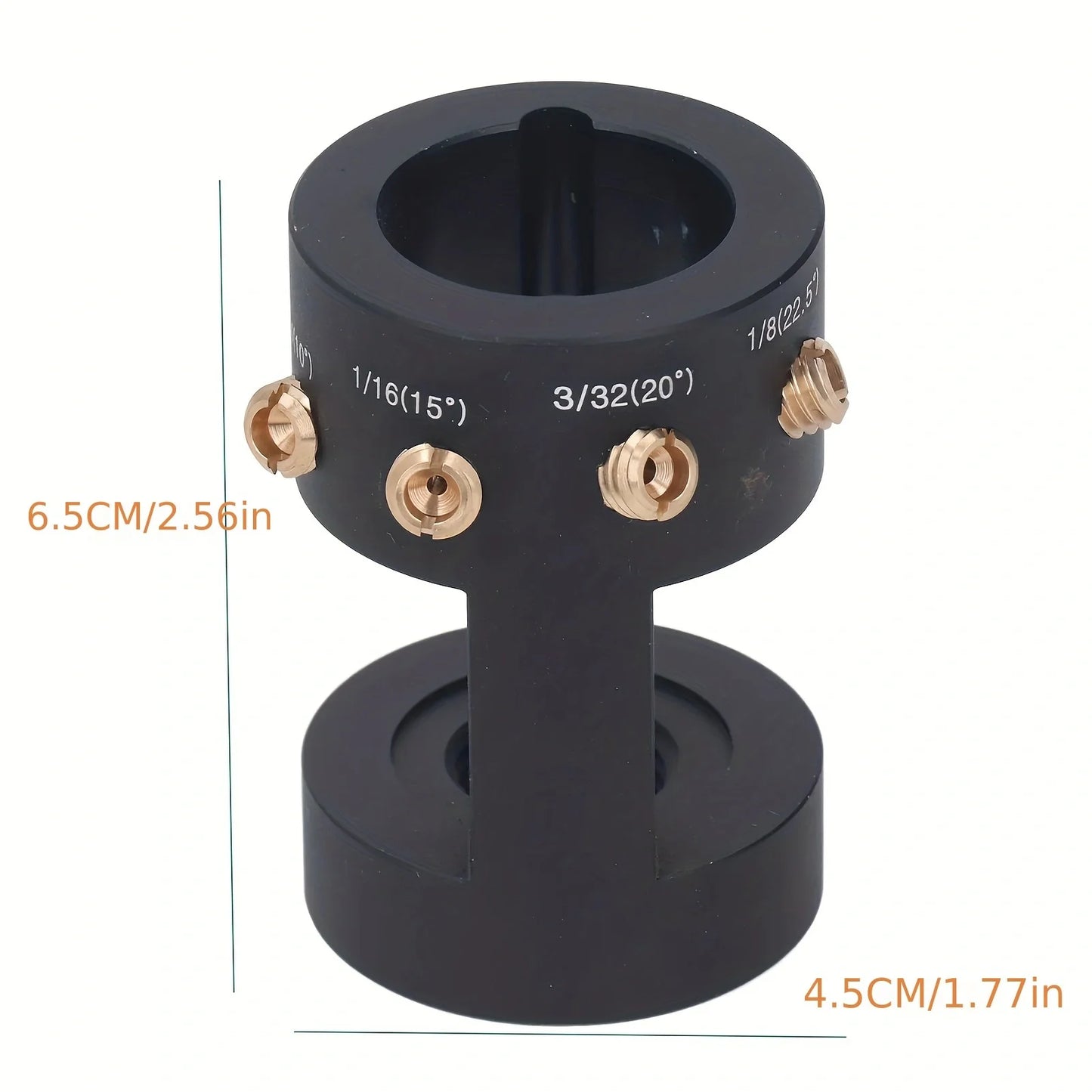 TIG Tungsten Sharpener Head Tool 4 Cut-off Slots Multi-angle