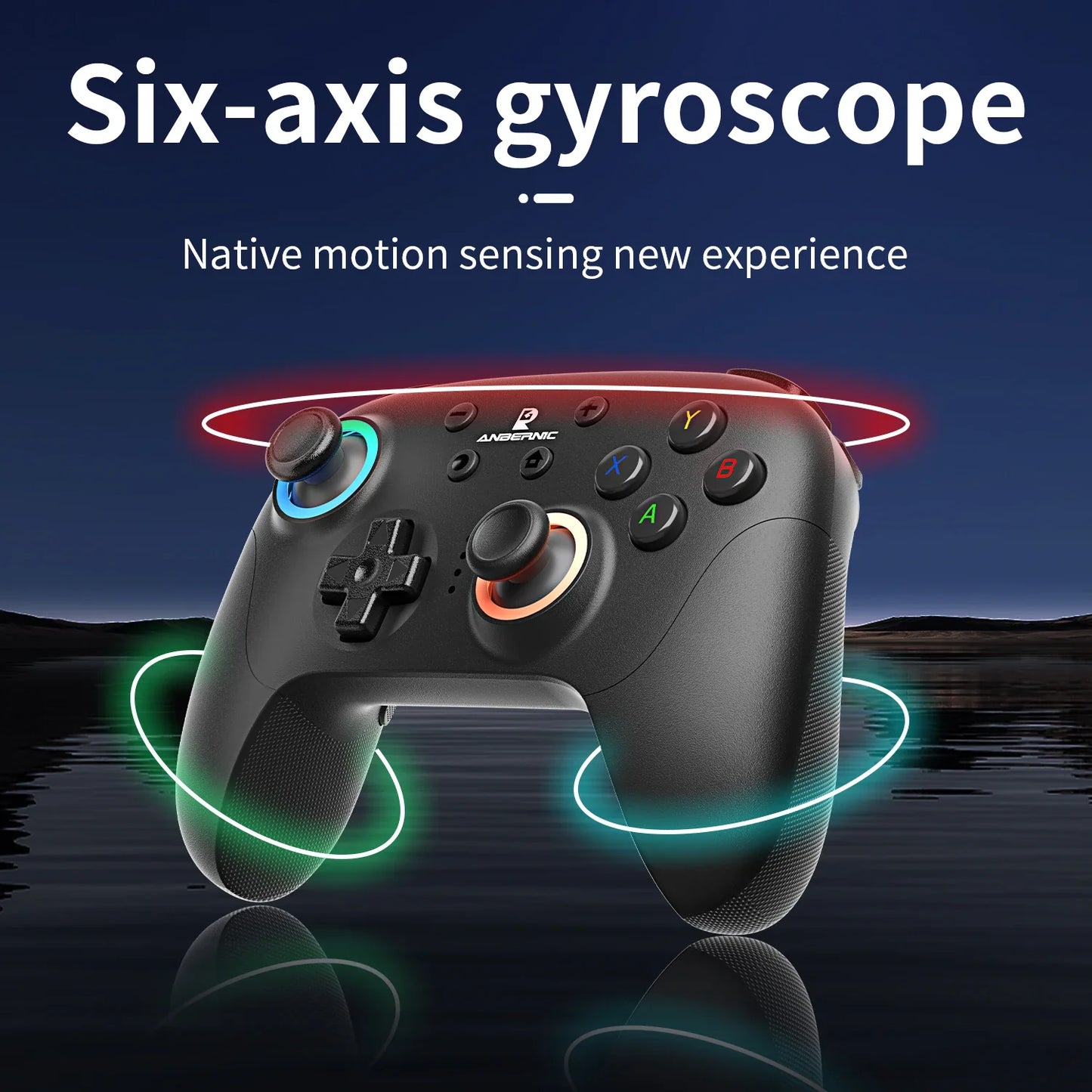 AyeBeau Hall Effect Gamepad – Switch, PC, iOS & Android