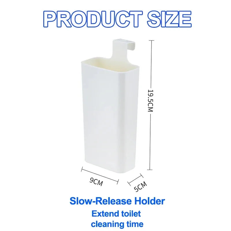 Hanging Toilet Tank Slow-Release Cleaner Dispenser Box