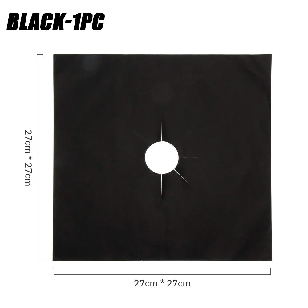 Non-Stick Gas Stove Liner Pads | Heat Resistant & Reusable 5/15 PCS