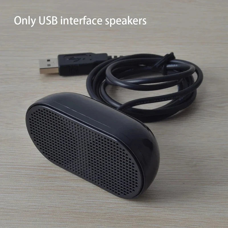 AyeBeau Mini USB PC Speaker – Desktop & Laptop Audio System