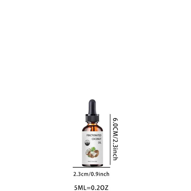 Fractionated Coconut Oil – 100% Pure Hair & Body Moisturizer