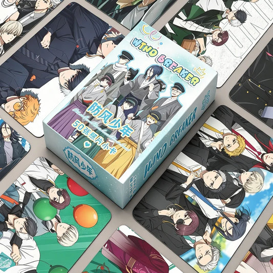 Wind Breaker Lomo Cards Anime Photocards Haruka Sakura Hajime Double Peaceful Pleasures Health and Wellness Random Cover
