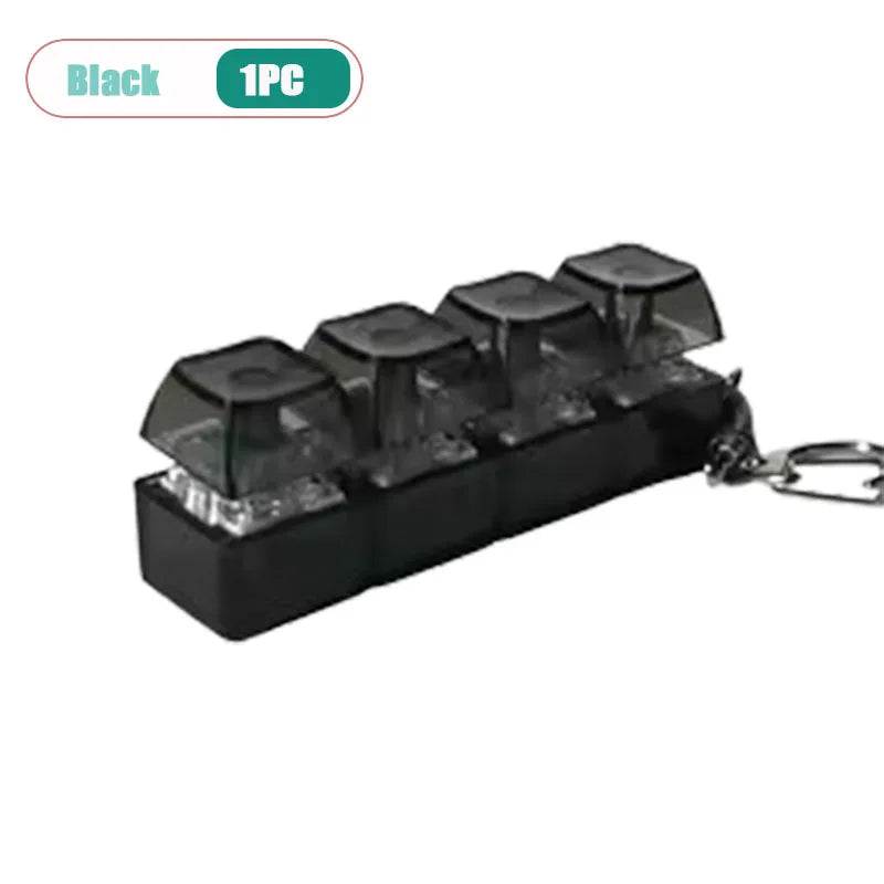 Cat Paw LED Clicker Keychain – Fidget Toy for Stress & Anxiety