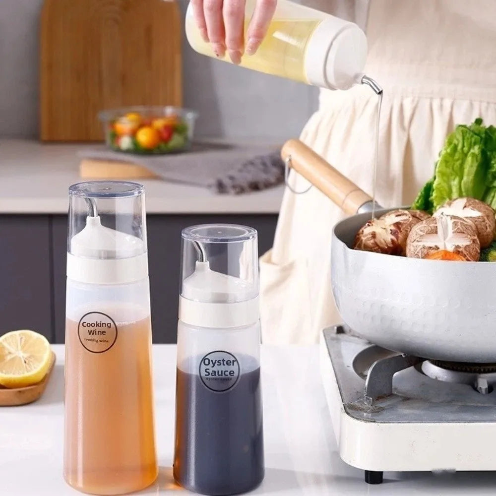 Food-Grade Squeeze Condiment Bottle | Leak-Proof, 320–420ml
