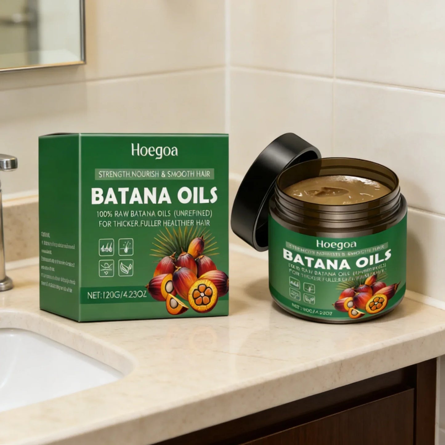 Hoegoa Batana Oil Hair Mask – Deep Repair & Moisture 120g