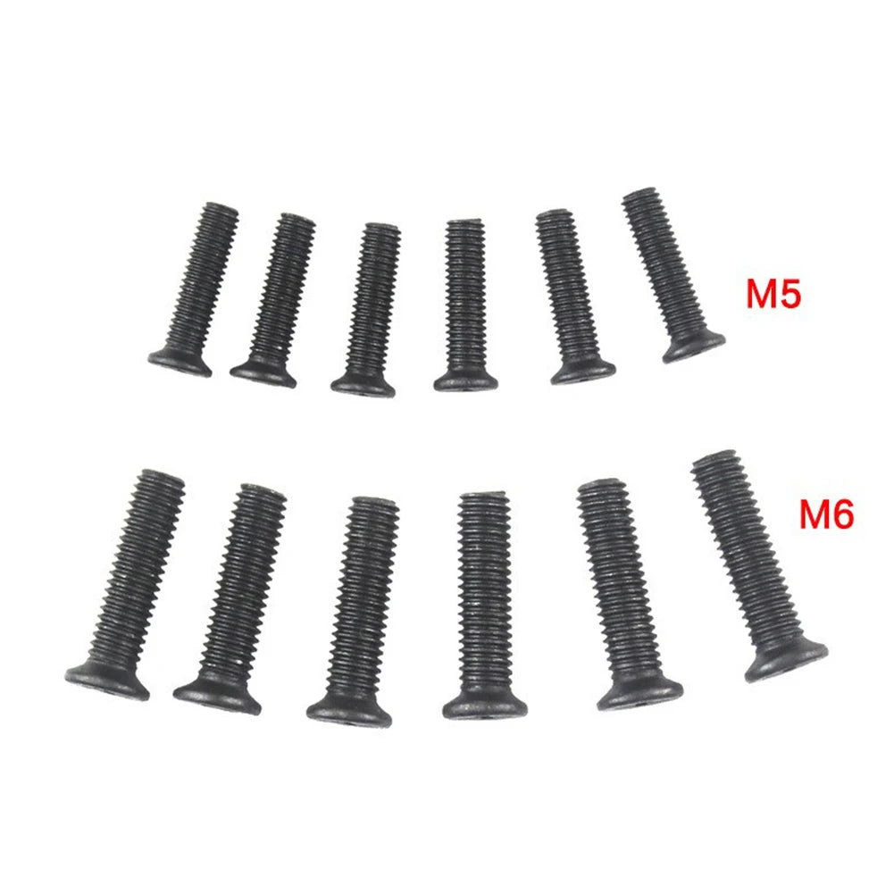 Fixing Screw M5- M6 Left Hand Thread Flat-countersunk 1 2 UNF 3 8