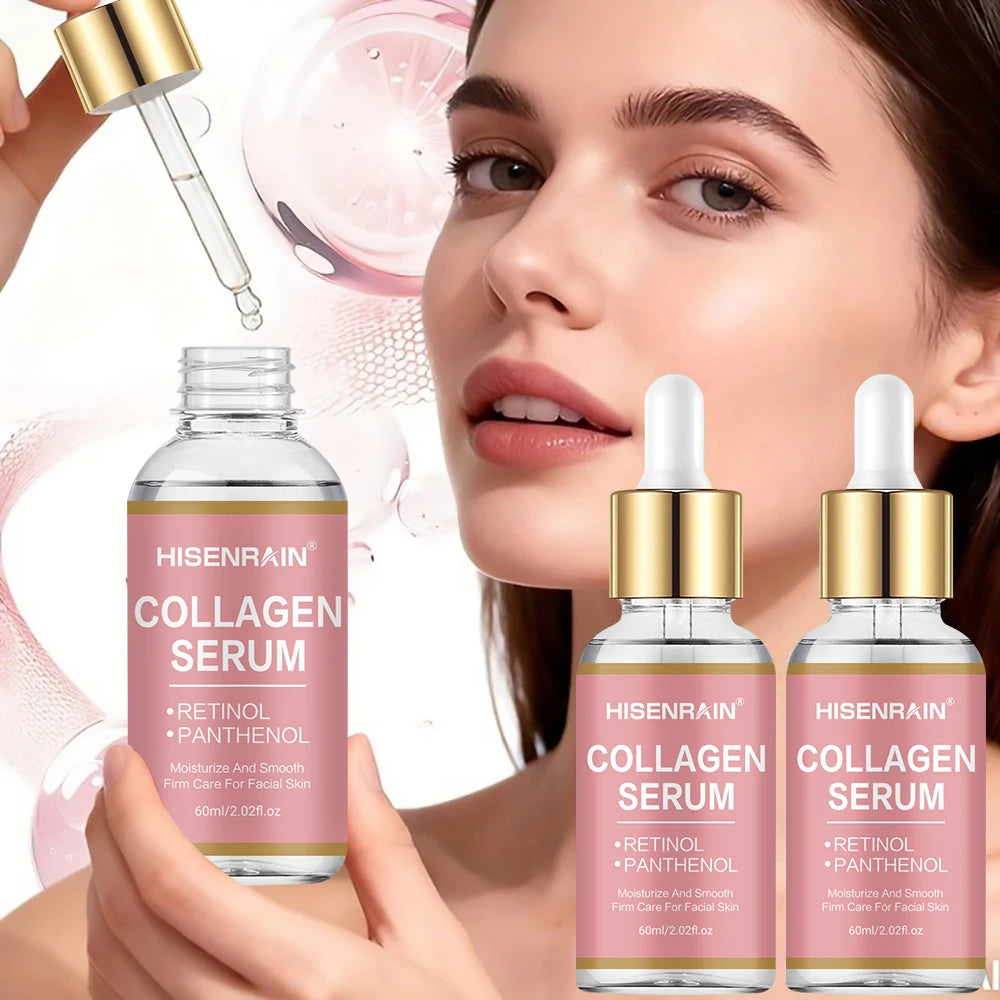 HISENRAIN Collagen Serum Gift Set - Anti-Aging & Hydrating Formula, Perfect Holiday Present with Single & Bundle Options. Peaceful Pleasures Health and Wellness
