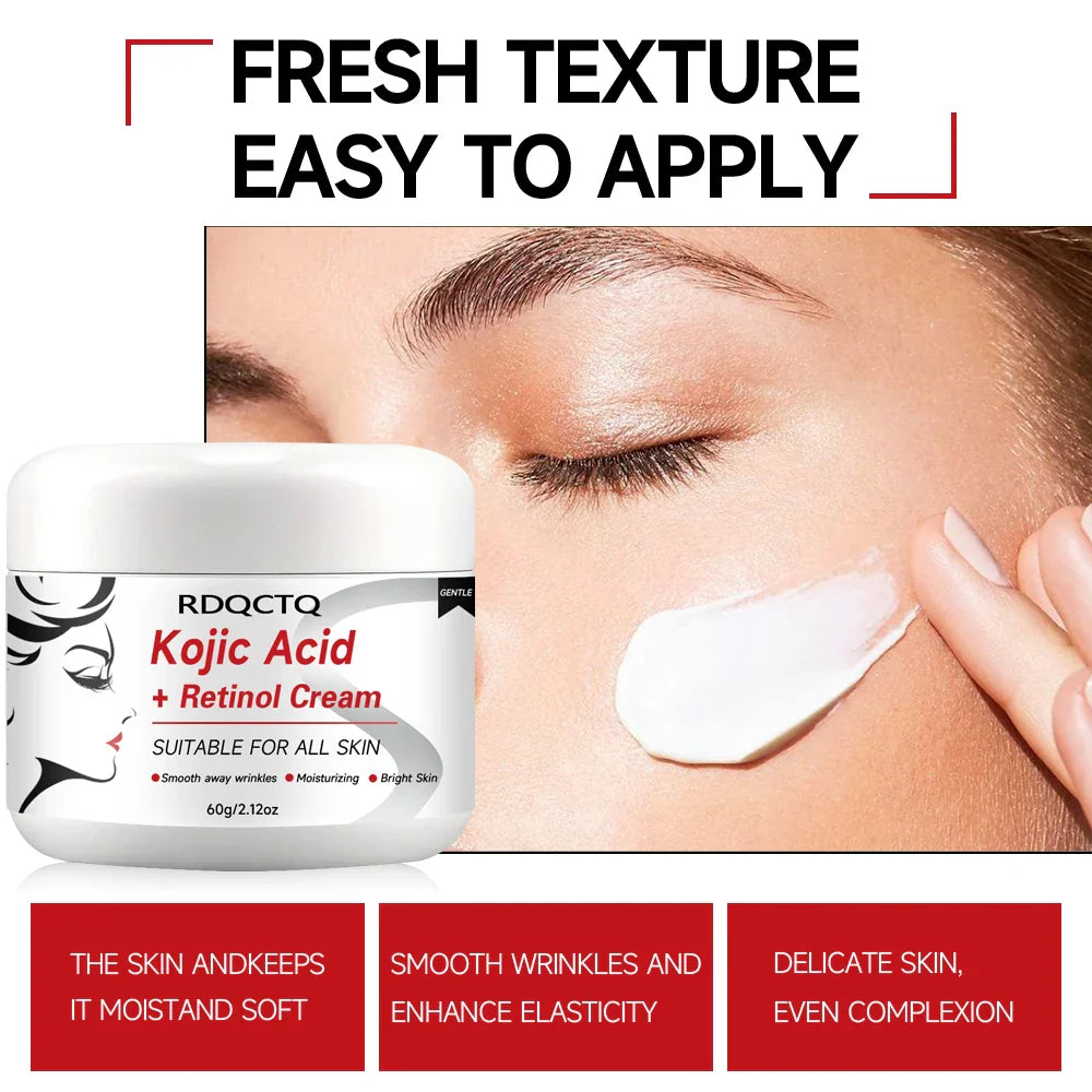 Kojic Acid & Retinol Face Cream | Daily Moisturizer 30/60g