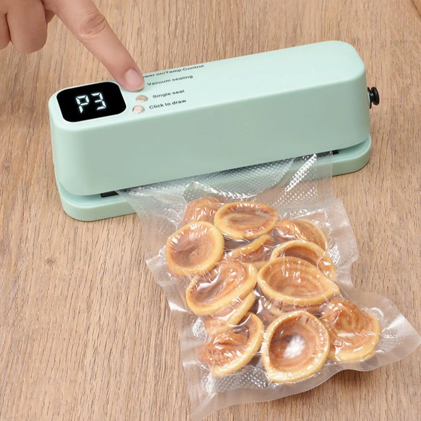 Portable USB Rechargeable Vacuum Sealer – Compact Food Sealer Vacuum Sealer Peaceful Pleasures Health and Wellness