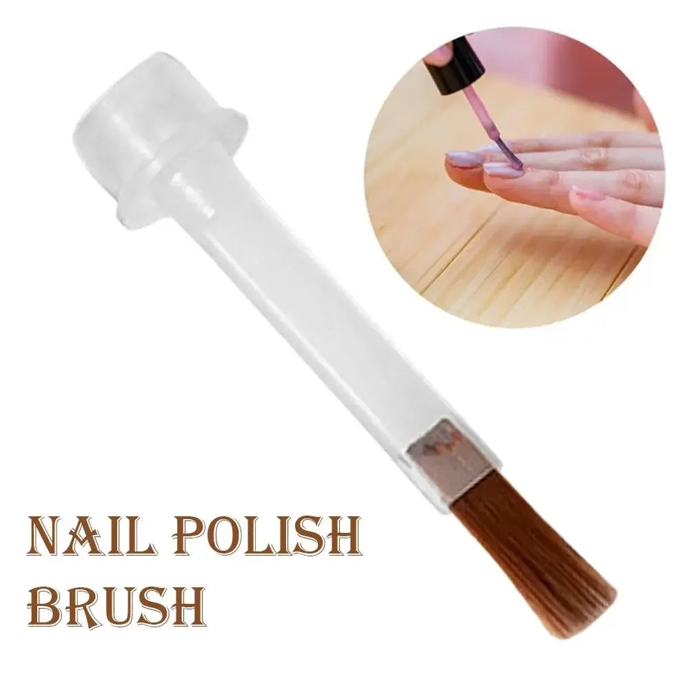 1/10Pcs Disposable Nail Polish Brush For Nail Polish Bottle Replacement Brush Soft Bristles Nail Brushes Nail Art Applicators Peaceful Pleasures Health and Wellness