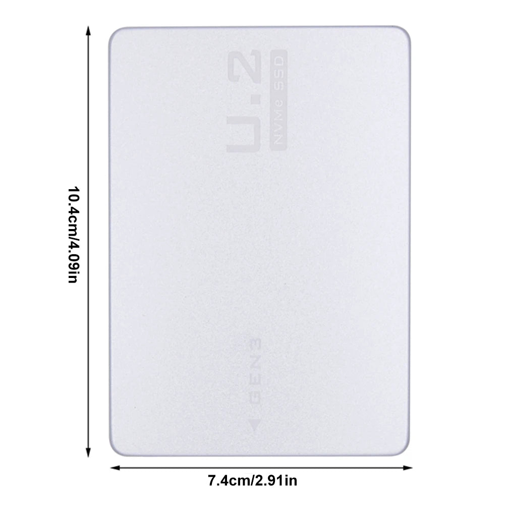 M.2 SSD To U.2 Adapter Card M.2 NVMe SATA-Bus NGFF SSD To PCI-e U.2 Adapter 32Gbps Hard Disk Adapter Card PC-E3.0X4 with Case Peaceful Pleasures Health and Wellness