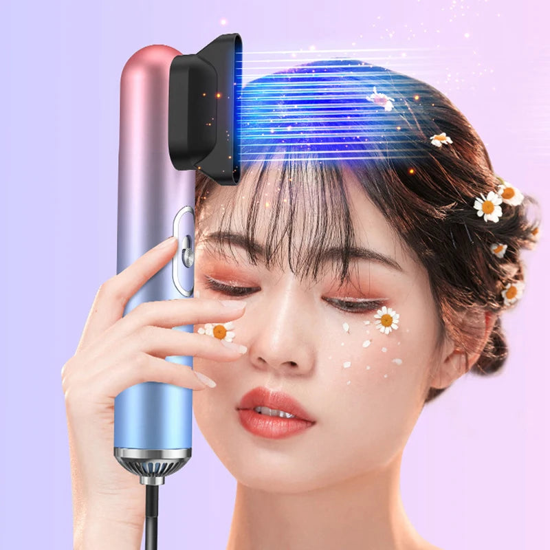 Portable 2-in-1 Hair Dryers Curling Comb Hairbrush Styling Tools Hair Dryers And Volumizer Blower Straightener Hand Hair Dryer Peaceful Pleasures Health and Wellness