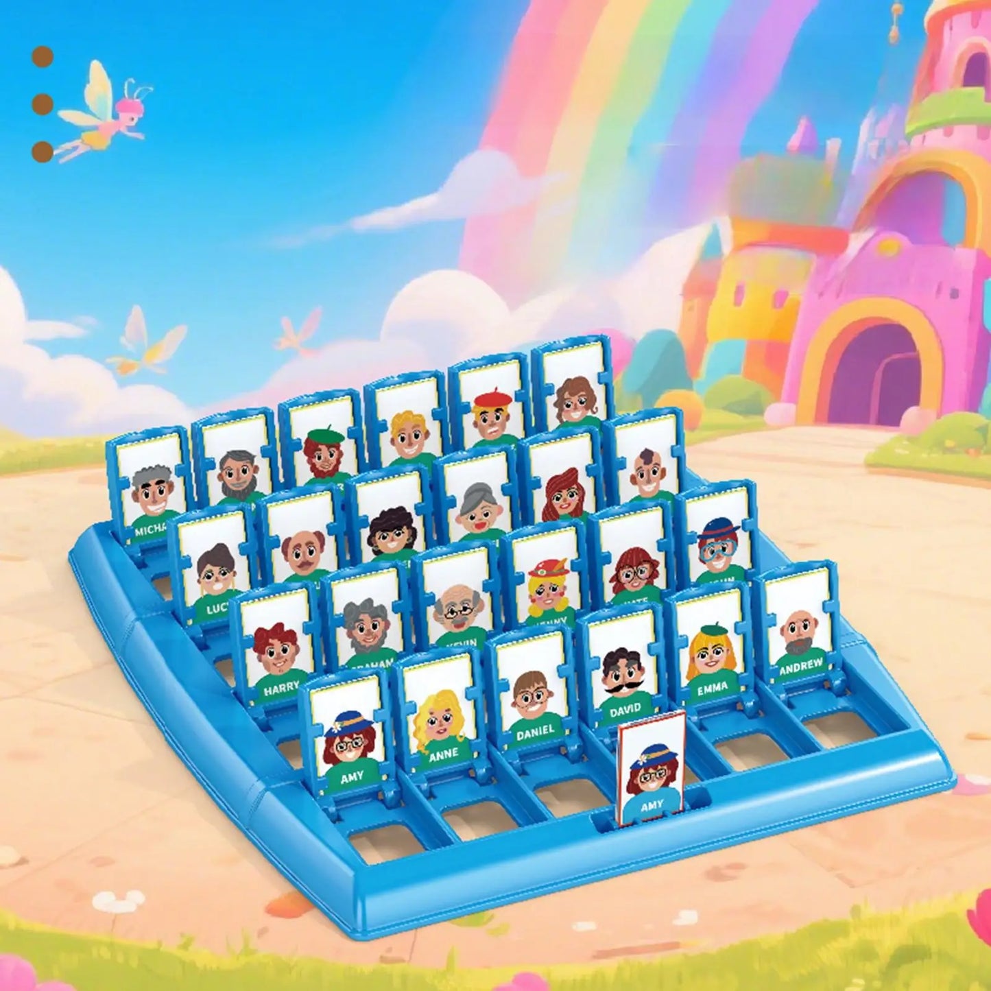 Guess Who I Am Board Game – Two-Player Logic Toy for Kids