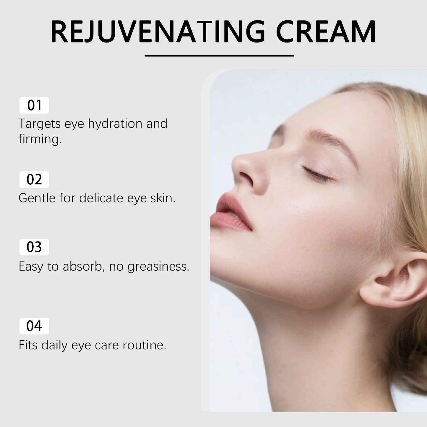 Firming Eye Cream – Anti-Wrinkle, Dark Circles & Puffiness