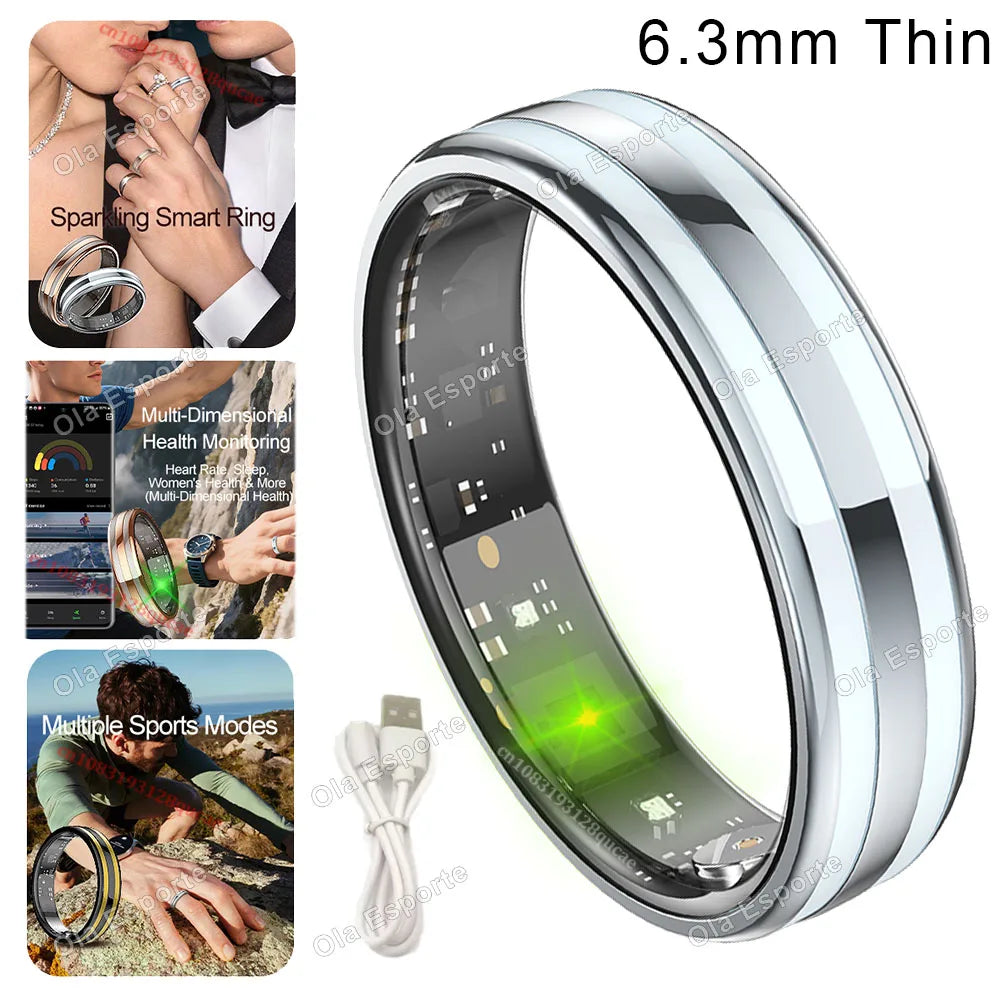 Ola Esporte Smart Ring – Health, Sleep & Multi-Sport Monitor
