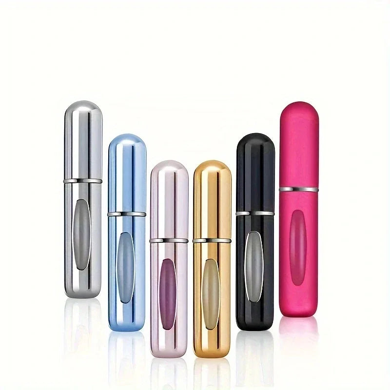 6-Pack 5ml Travel Perfume Spray Bottles | Refillable Atomizer