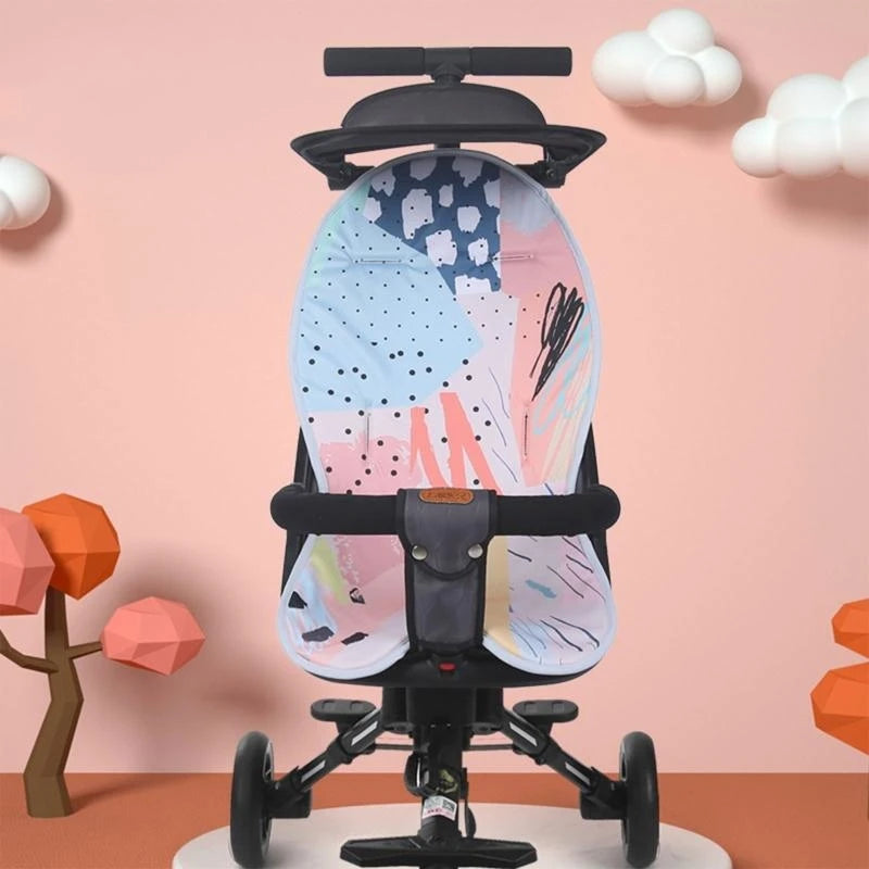 Baby Stroller Seat Liner Pad | Soft Cotton Cushion for Pram & Pushchair