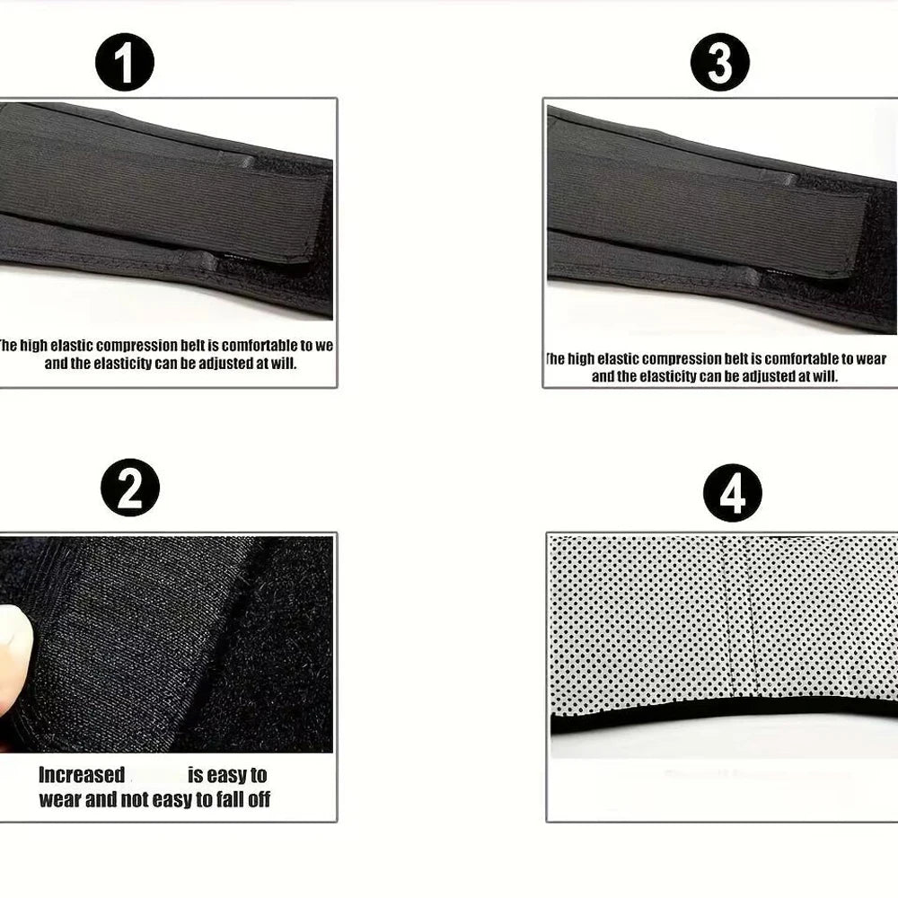 WEFITON Magnetic Self-Heating Lumbar Support Back Brace Lumbar Support Belt Peaceful Pleasures Health and Wellness