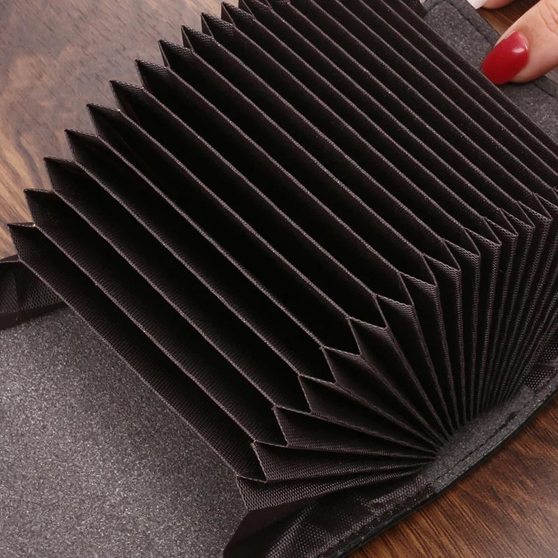 Women's Mini PU Leather Wallet & Multi-Card Holder Clutch