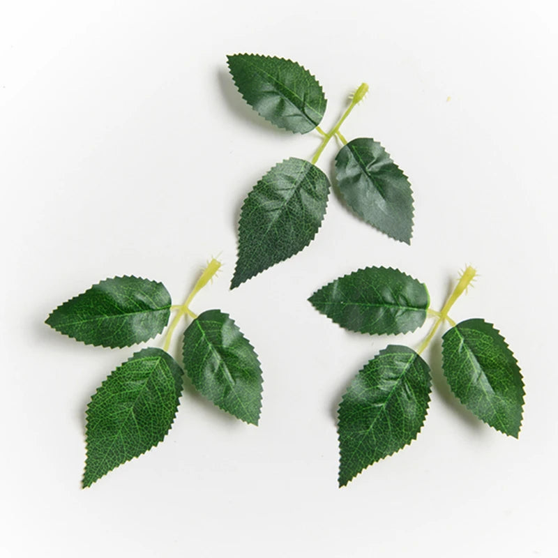 Silk Green Leaves for Wedding, Wreaths & Home Decor – Fake Plants