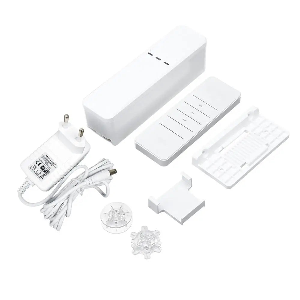 Wifi Smart Roller Blinds Motor,Tuya WiFi Electric Shutter Curtain Motor,Remote Voice Control Work With Alexa/Google Home Peaceful Pleasures Health and Wellness EU without batterie