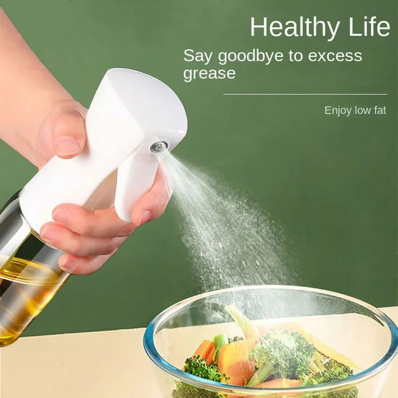 Push-Up Oil Spray Bottle for Cooking, BBQ & Camping | 200–500ml