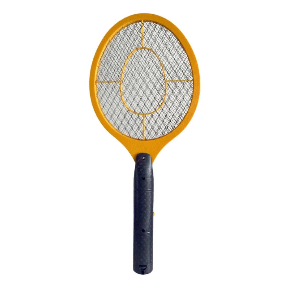 Electric Bug Zapper Racket – Handheld Fly Swatter for Indoor & Outdoor Peaceful Pleasures Health and Wellness Yellow spain