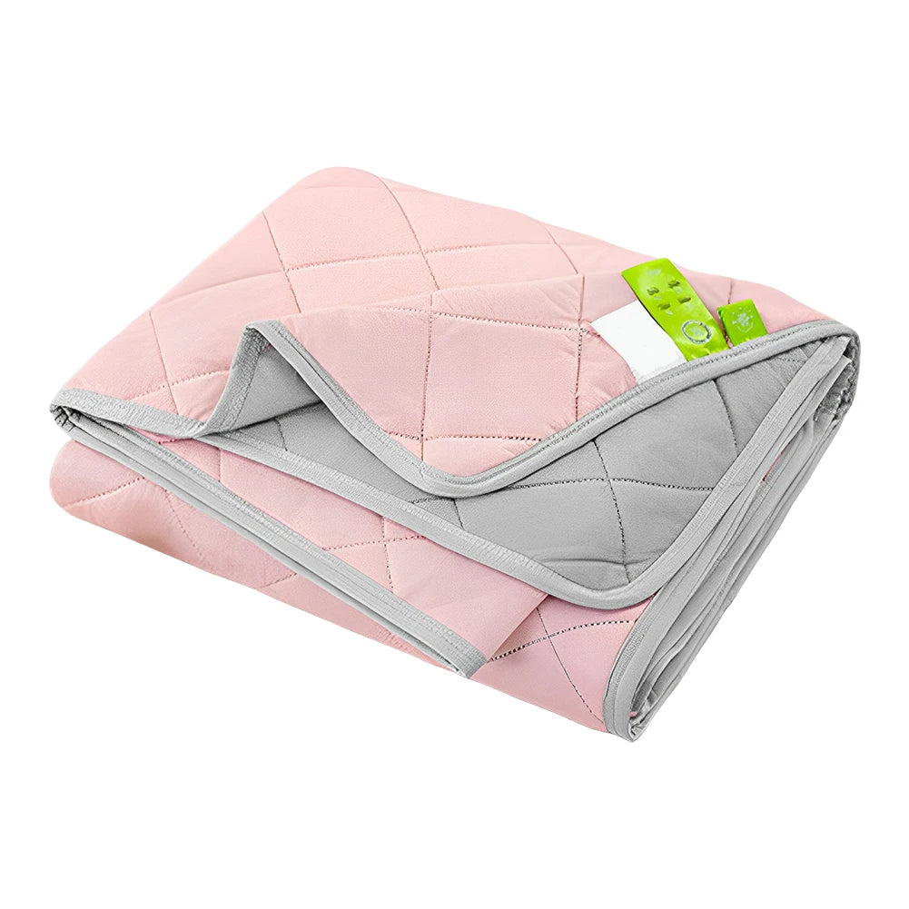 Summer Cooling Blanket – Lightweight Cold Feeling Quilt for Bedroom & Living Room Peaceful Pleasures Health and Wellness 200x230cm Light Pink United States